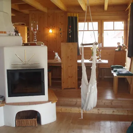 Komfortables Vollholzhaus In Fischertratten 別荘 Hilpersdorf